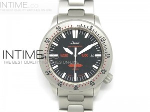 UX JR Limited Automatic SS Black/Red Swiss 2836