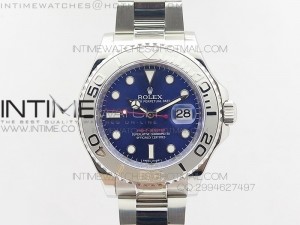 Yacht-Master 116622 1:1 Noob Best Edition Blue Dial on SS Bracelet A2824
