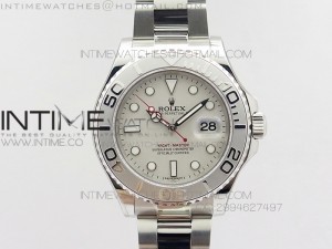 Yacht-Master 116622 1:1 Noob Best Edition Gray Dial on SS Bracelet A2824