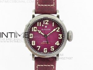 Pilot Type 20 Extra Special 40mm Aged SS Case V6F 1:1 Best Edition on Asso Strap A7750 (Pink)