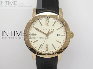Carbongold 1:1 Best Edition White dial RG on leather strap MIYOTA 9015