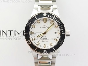 Aquatimer Automatic SS Noob Best Edition White Dial on SS Bracelet A2824