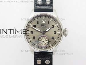 Big Pilot "Markus Buhler" IW5003 Turbine Movement V6F Best Edition Gray dial on Leather Strap A6498