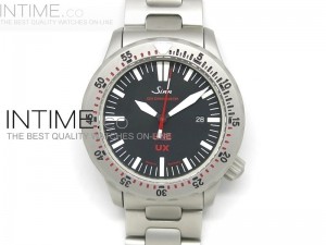 UX JR Limited Automatic SS Black/Red Swiss 2836