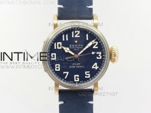 Pilot Type 20 Extra Special TT/Bronze V6F 1:1 Best Edition on Blue Asso Strap A2824